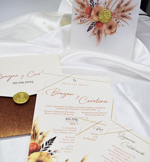 Invitación Brisa de otoño