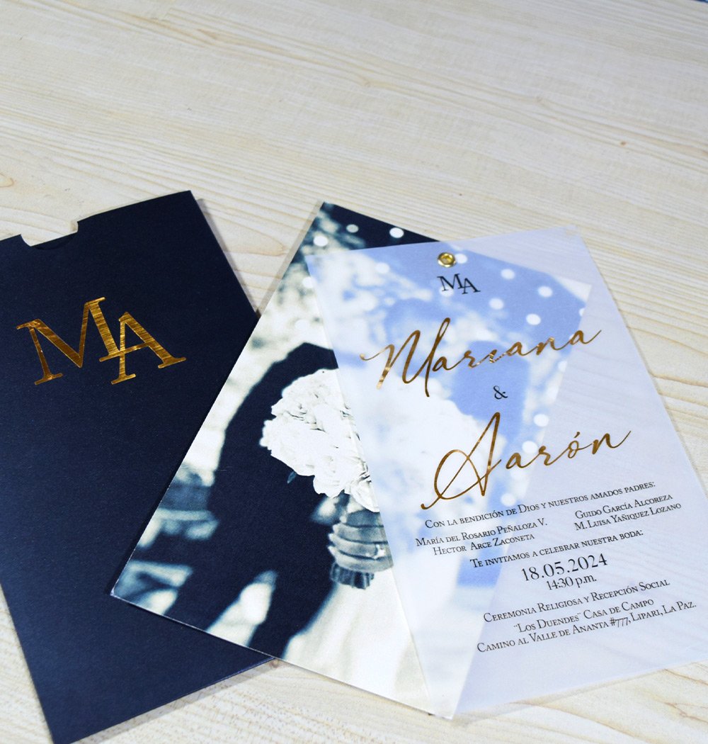 Invitación promesa de amor