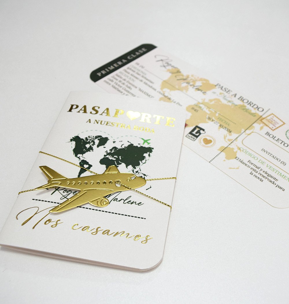 Pasaporte Roger y Marlene