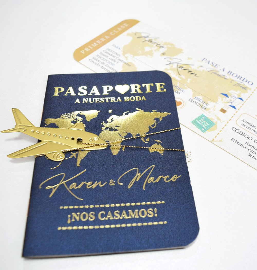 Pasaporte Karen y Marco